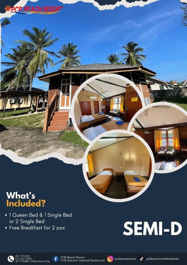 Pcb Beach Resort コタバル エクステリア 写真